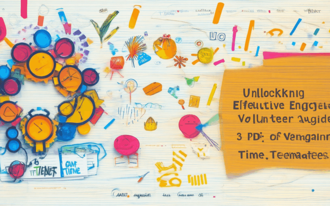 Unlocking Effective Volunteer Engagement Strategies: A Comprehensive Guide Including PDF Templates, Creative Ideas, and the 3 Ts of Volunteering (Time, Talent, & Treasure)