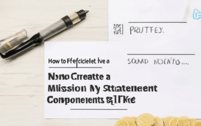 How to Effectively Create a Nonprofit Mission Statement: Key Components and Steps