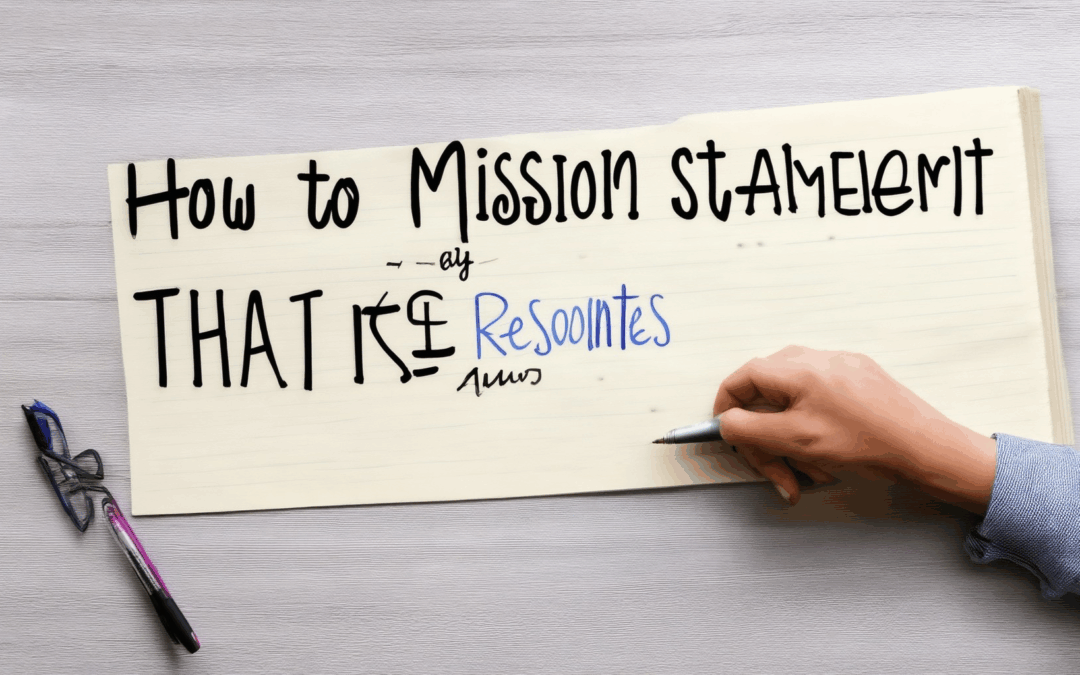 How to Write a Mission Statement That Resonates: A Step-by-Step Guide