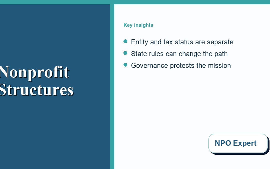 Decoding Legal Structures for Charities and Nonprofits: A Step-by-Step Guide